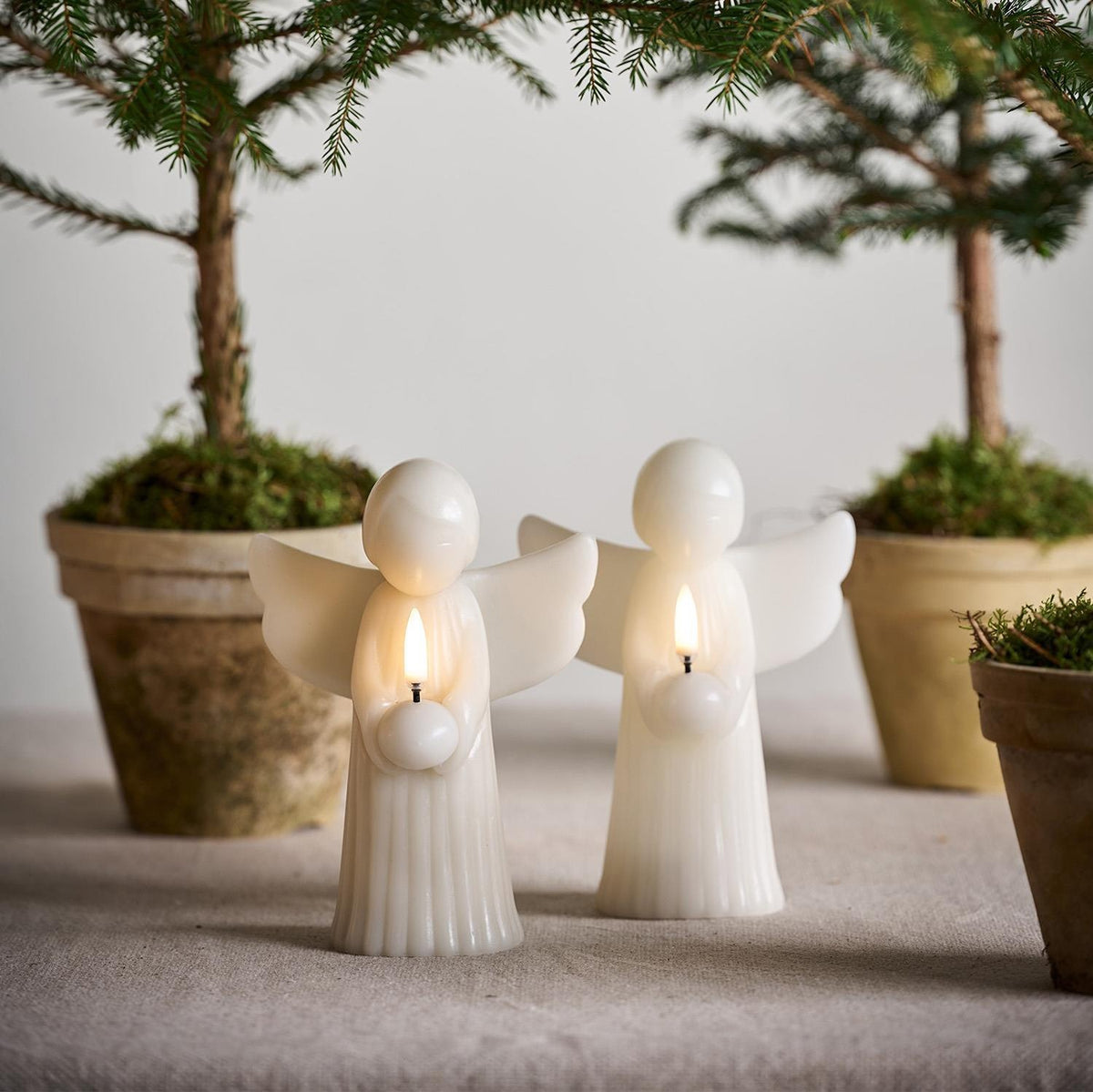 LED Angel Candle