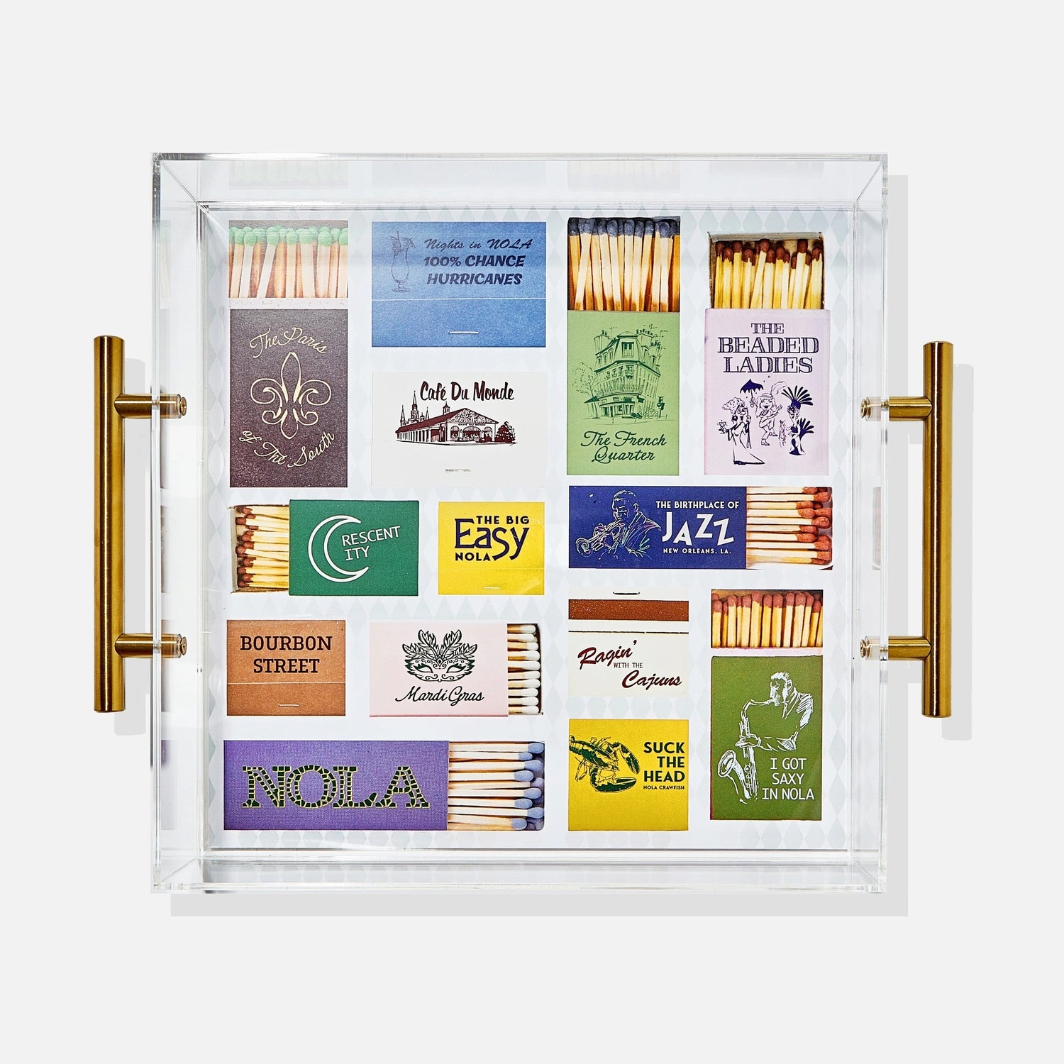 New Orleans Matchbook Tray- Large