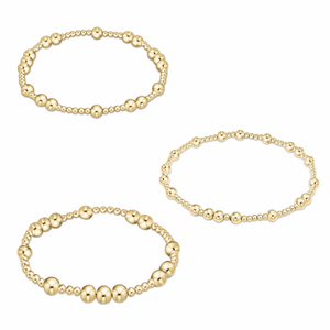 Hope Unwritten Bead Bracelet Gold