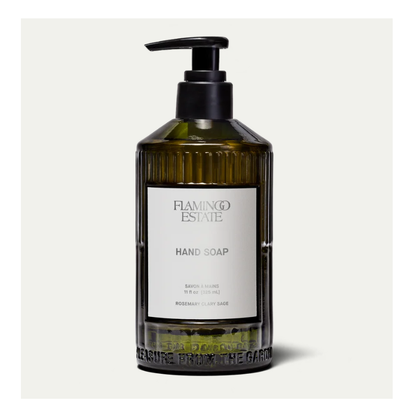 Rosemary Clary Sage Glass Hand Soap