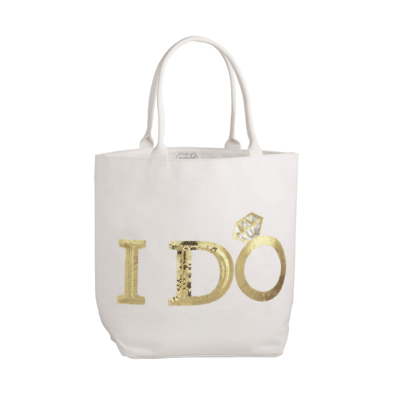 Gold Bride Sparkle Tote