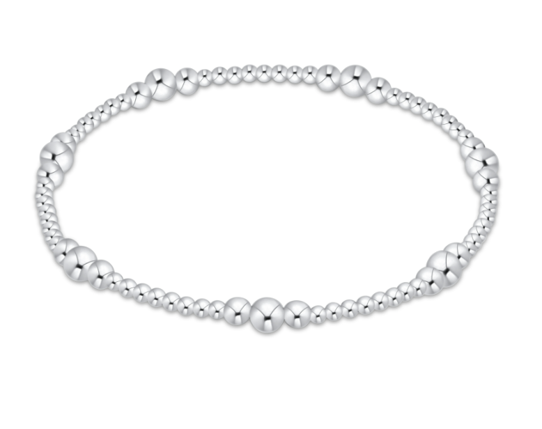Purpose Sterling 4mm Bead Bracelet