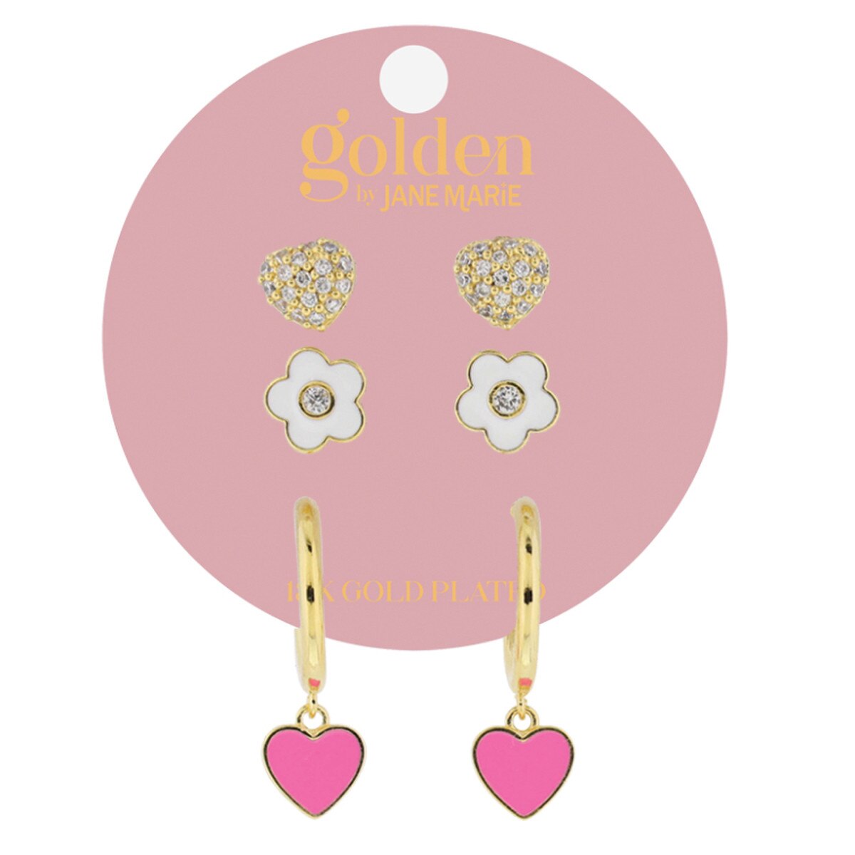 Golden Earrings Set (FINAL SALE)