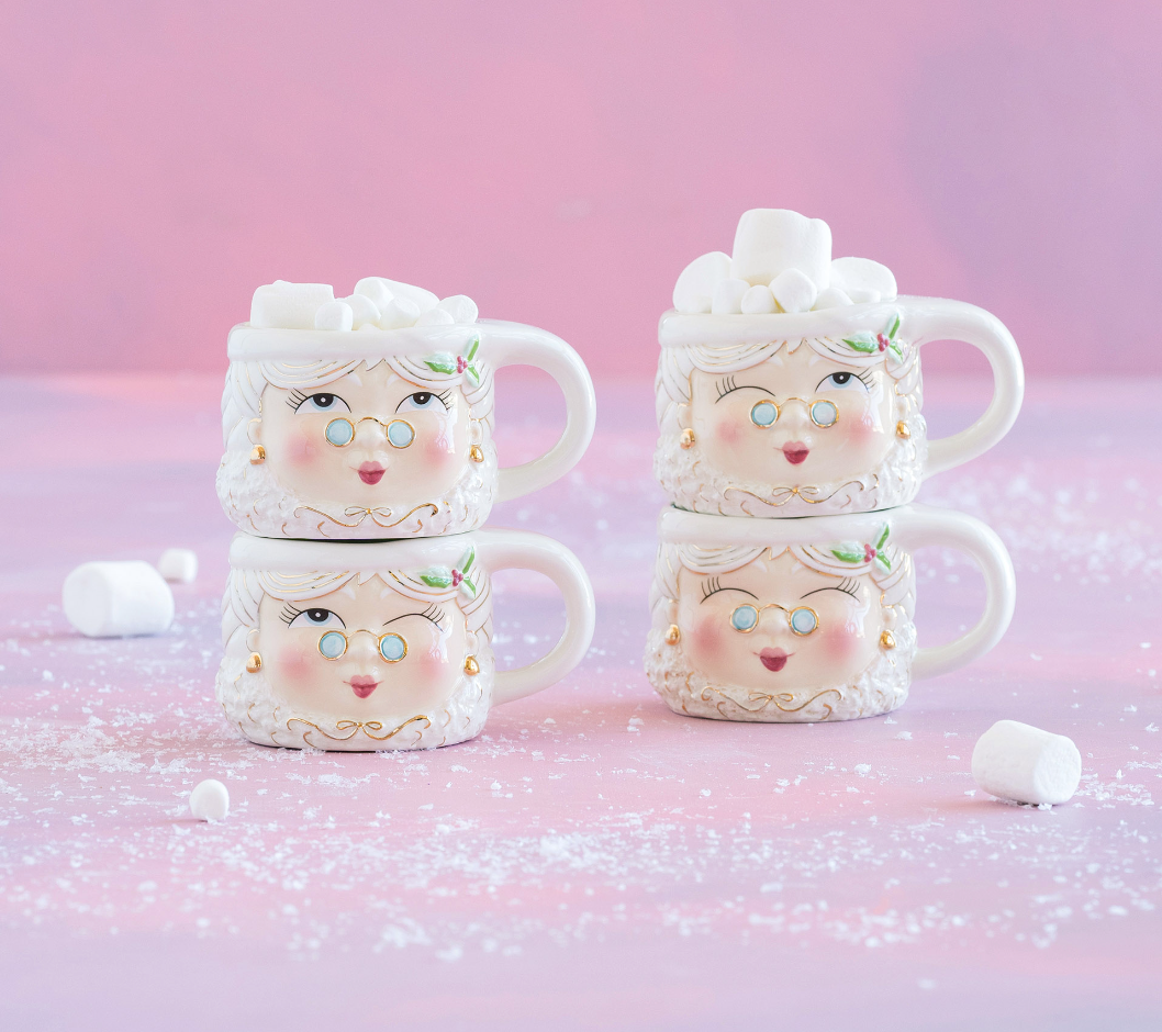 Mrs Papa Noel Mug (Sold Separately)