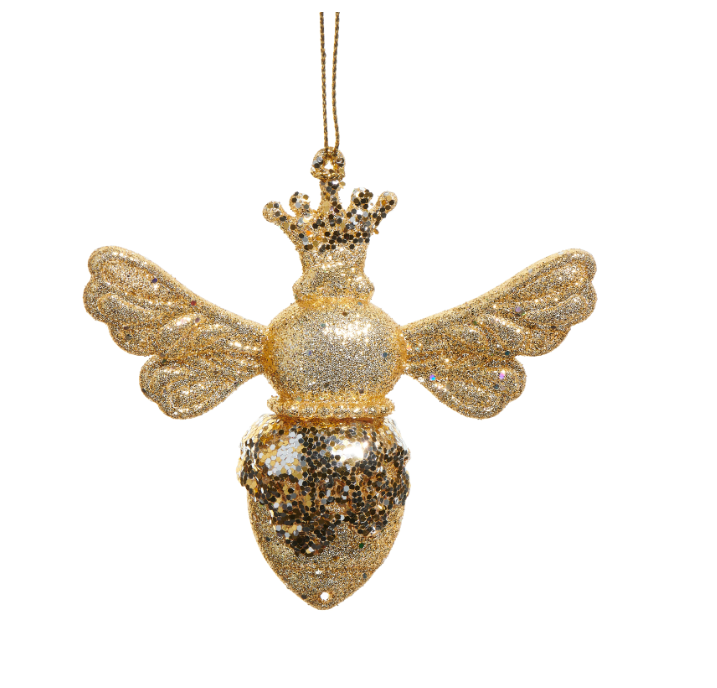 Crowned Bee Ornament
