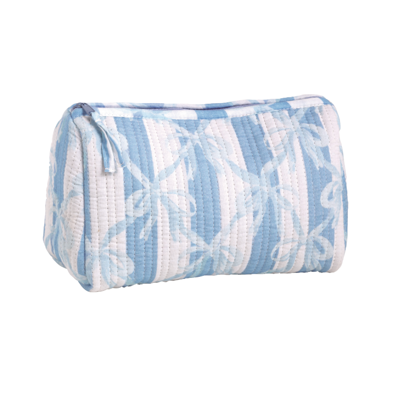 Blue Bow Block Print Case