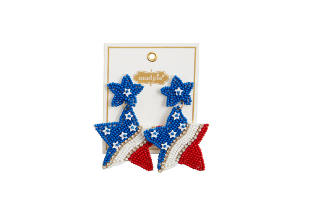 4th of July Earring