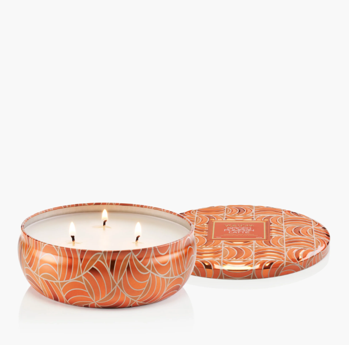 Pumpkin Spiced Latte 3-Wick Tin