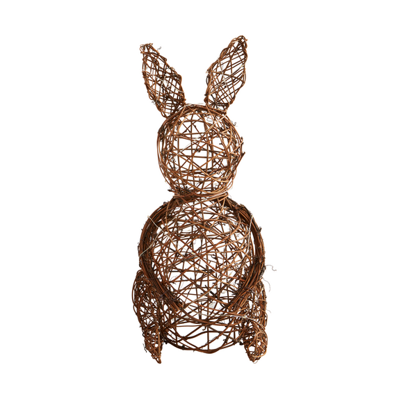 Small Woven Bunny Sitter