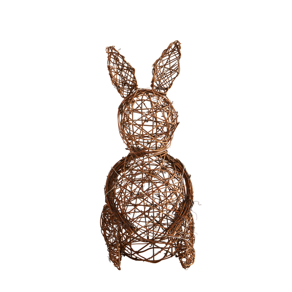 Small Woven Bunny Sitter
