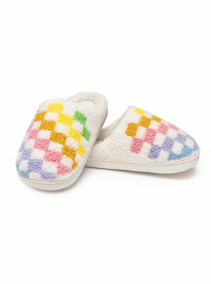 Kids Checker Slippers