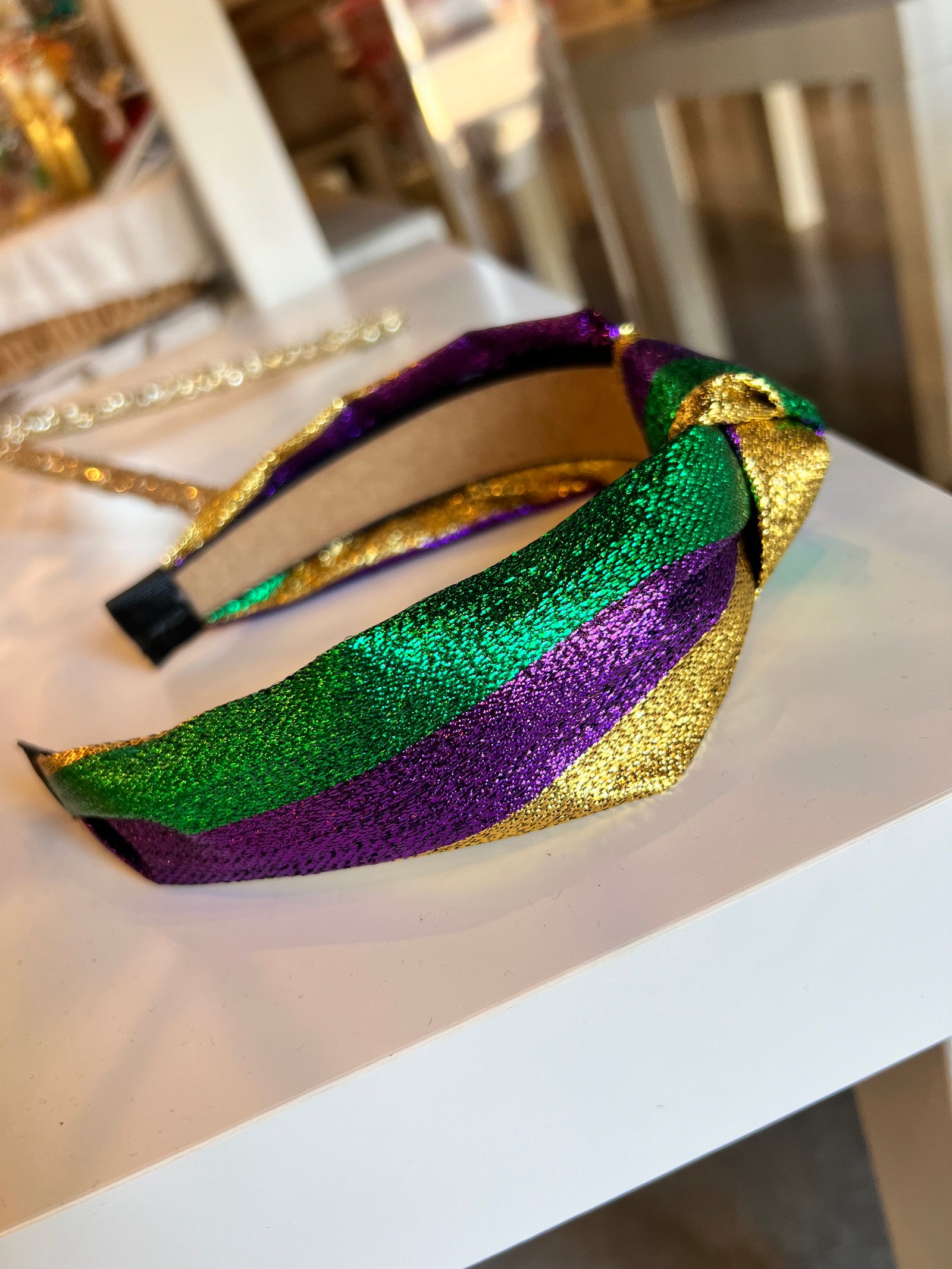 MG Color Block Knot Headband