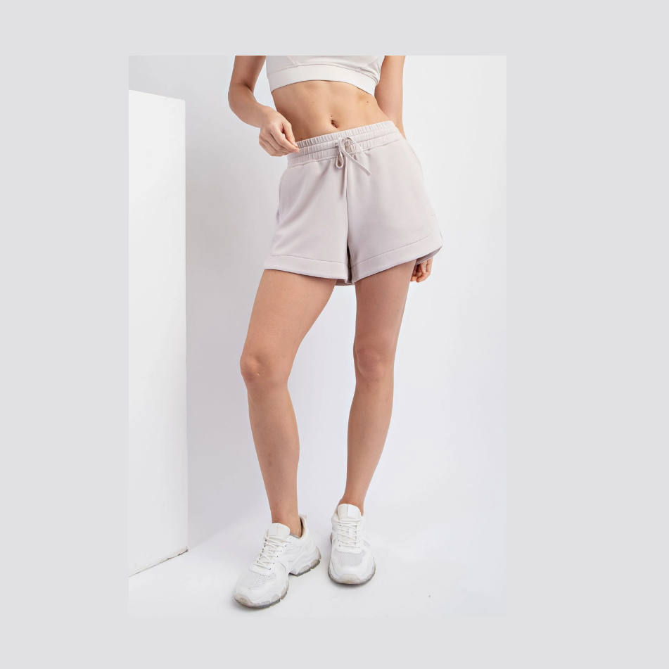 Mocha Cream Modal Tulip Short