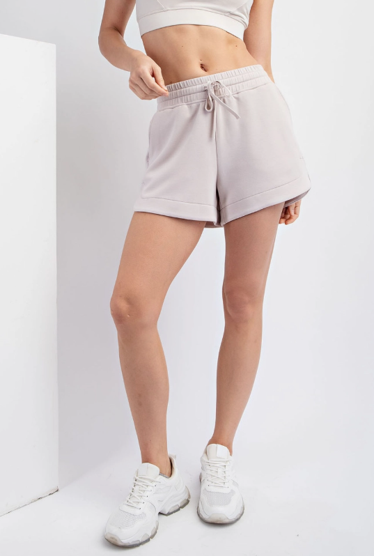 Mocha Cream Modal Tulip Short