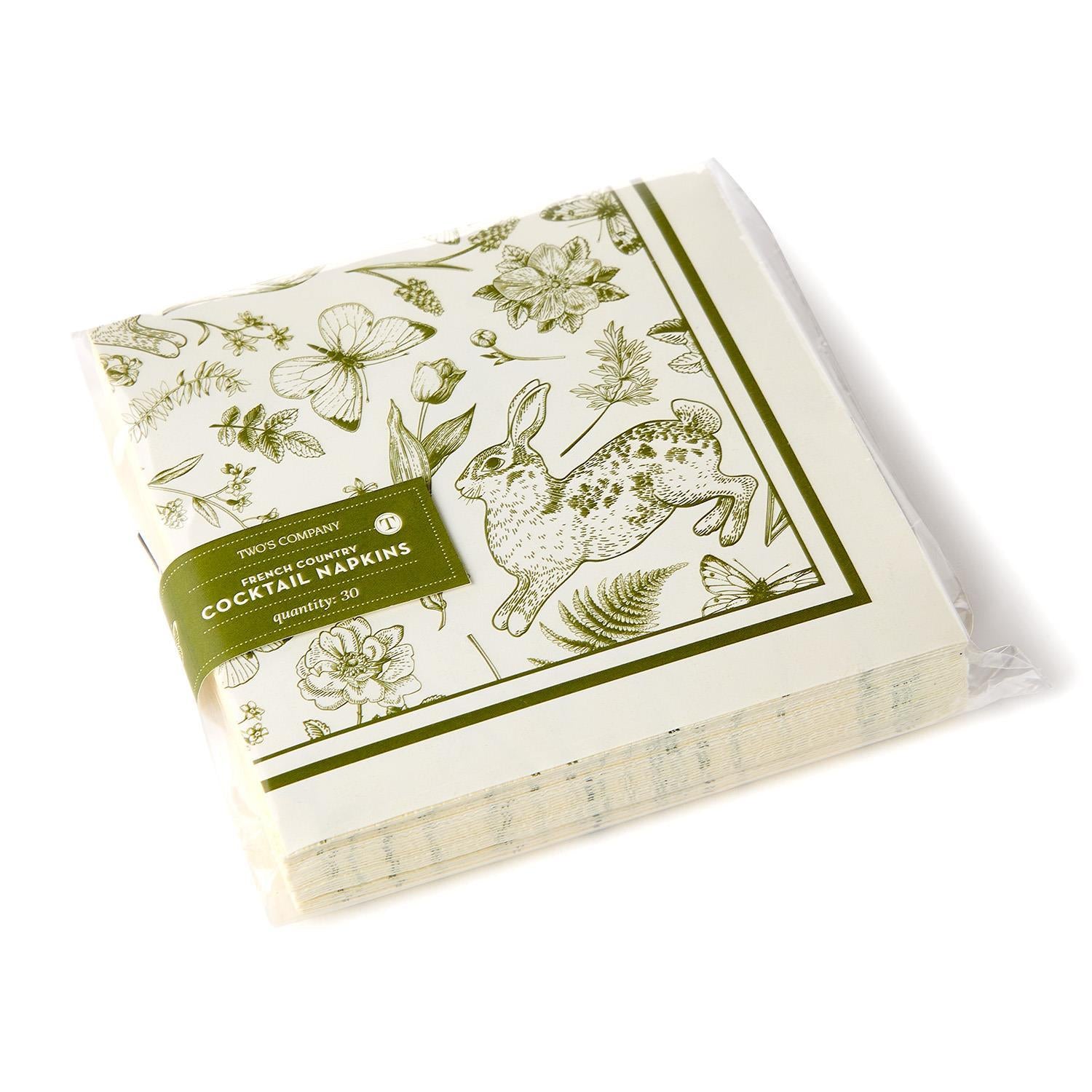 French Country Cocktail Napkins