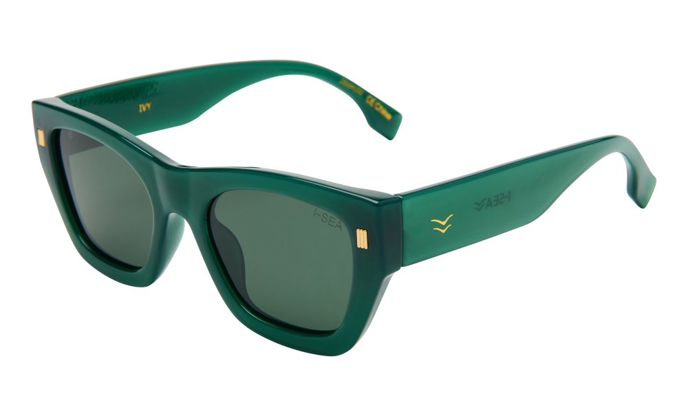 Ivy Sunglass- Kale/ Green