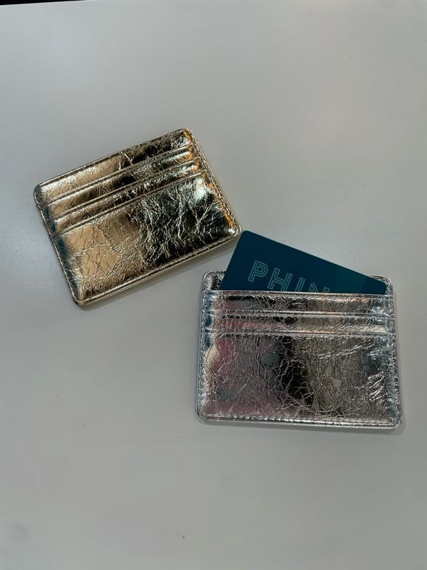 Metallic Card Holder