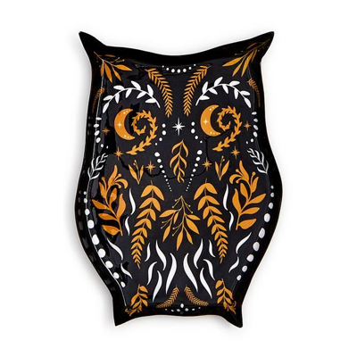 Owl Enamel Plate (FINAL SALE)