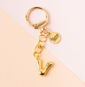 Bubble Letter Keychain