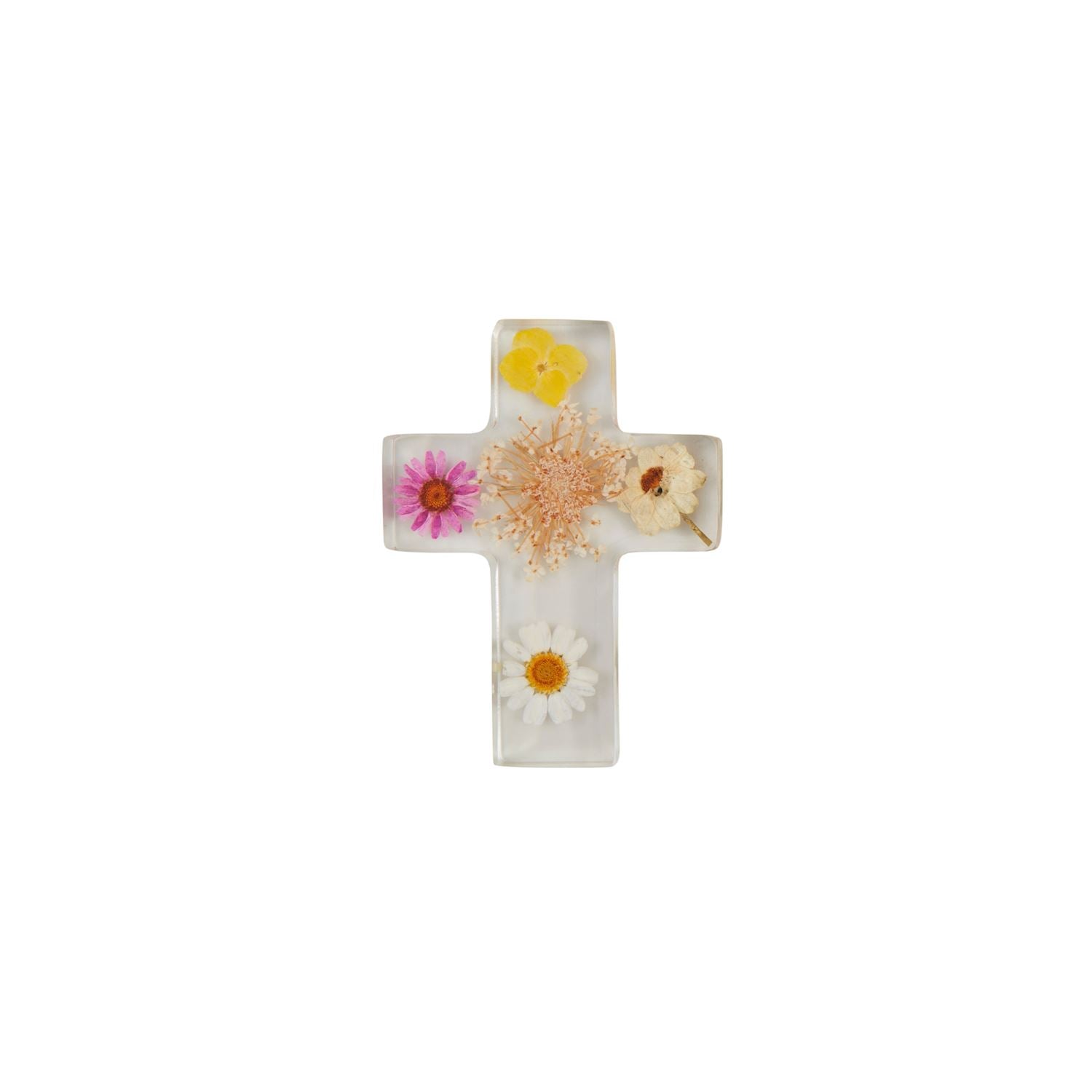 Yellow Flower Cross