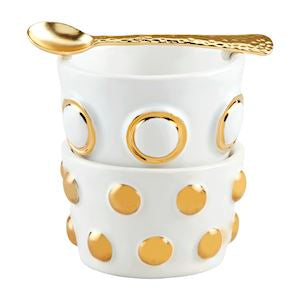 Gold Ceramic Tibdit Set