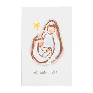 Oh Holy Night Cotton Towel