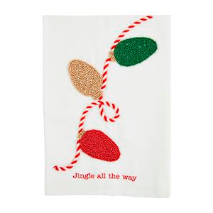 Lights Xmas Bead Towel