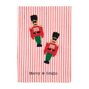 Nutcracker Xmas Bead Towel