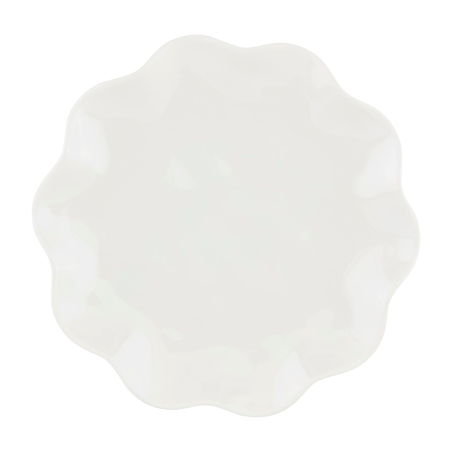 Melamine Ruffle Plate
