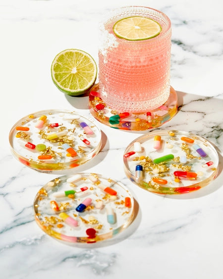 Coaster - Pills + Gold