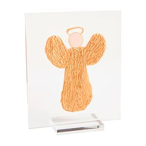 LG Acrylic Angel Plaque Stand