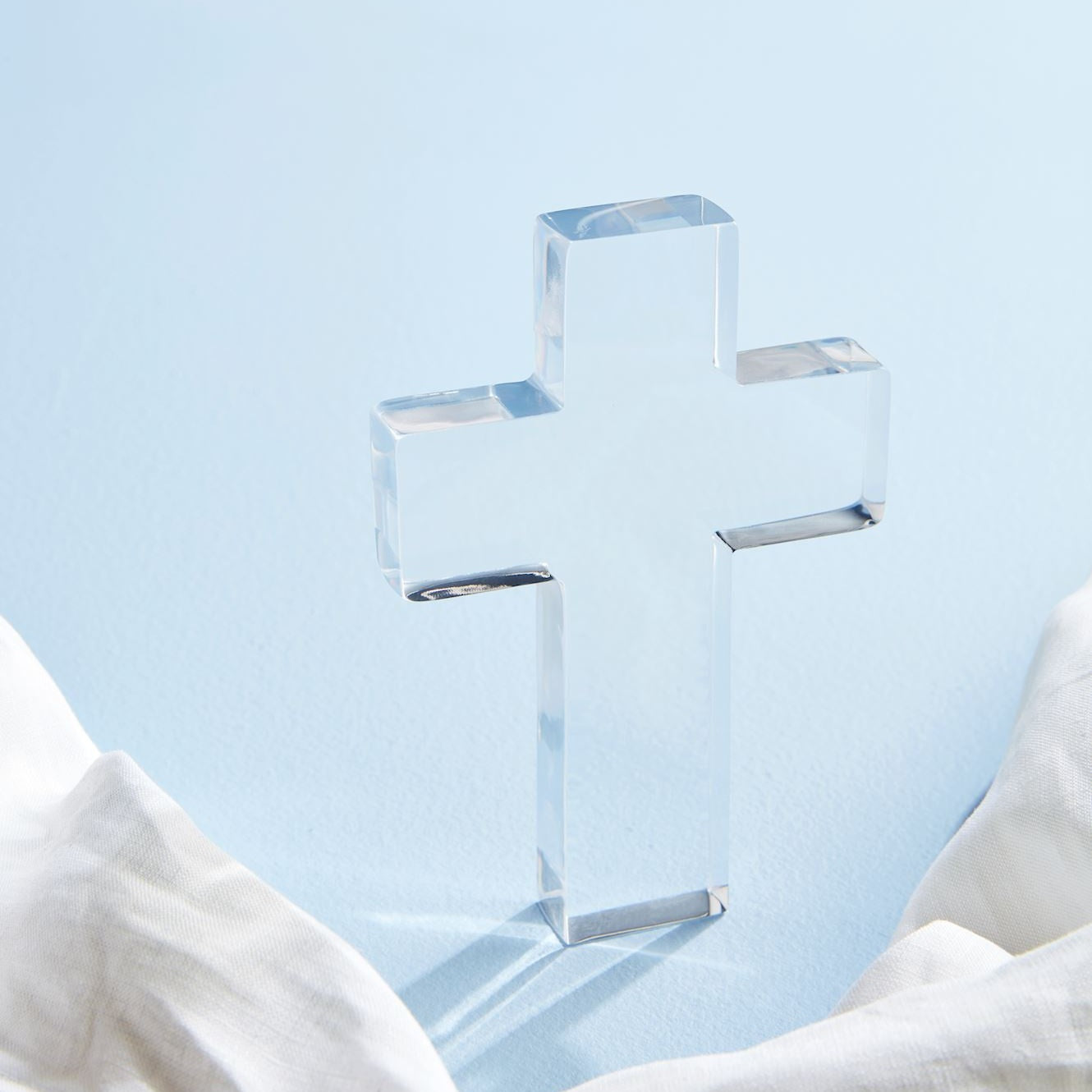 Clear Acrylic Cross