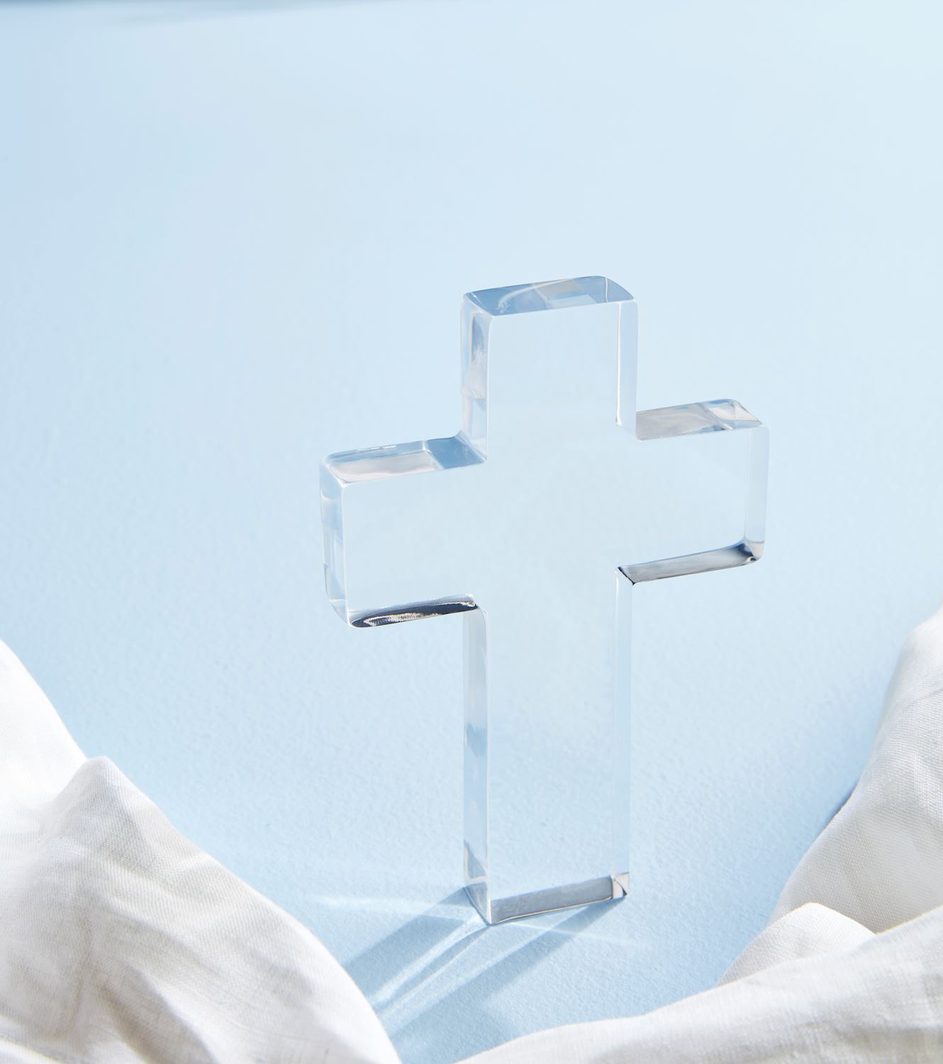 Clear Acrylic Cross