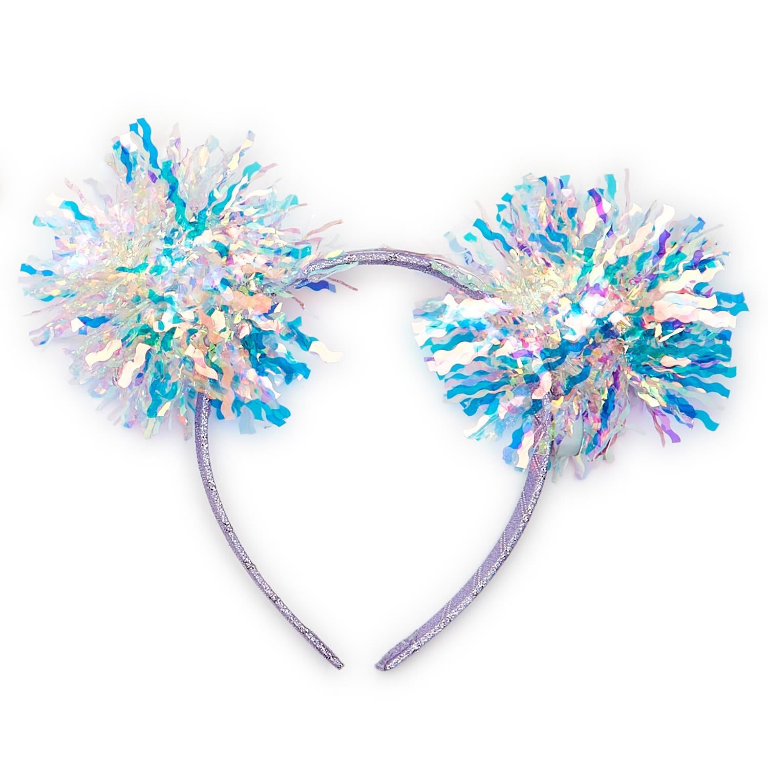 Light Up Headband- Pom Pom