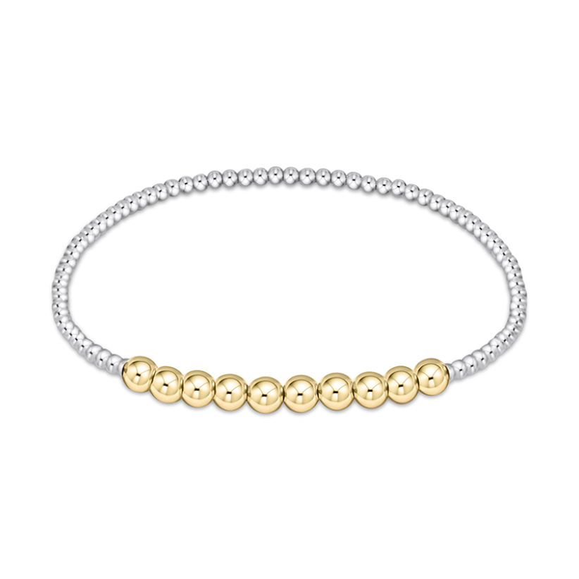 Mixed Metal Beaded Bliss 4mm