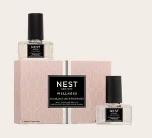 Himalayan Salt & Rosewater Wall Diffuser Refill Duo