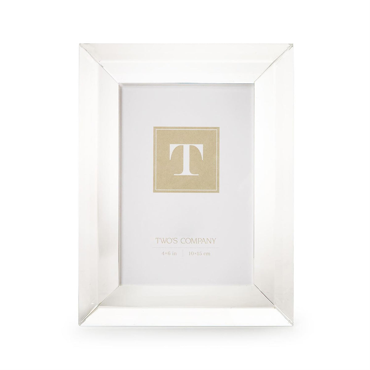 Clear crystal picture frame