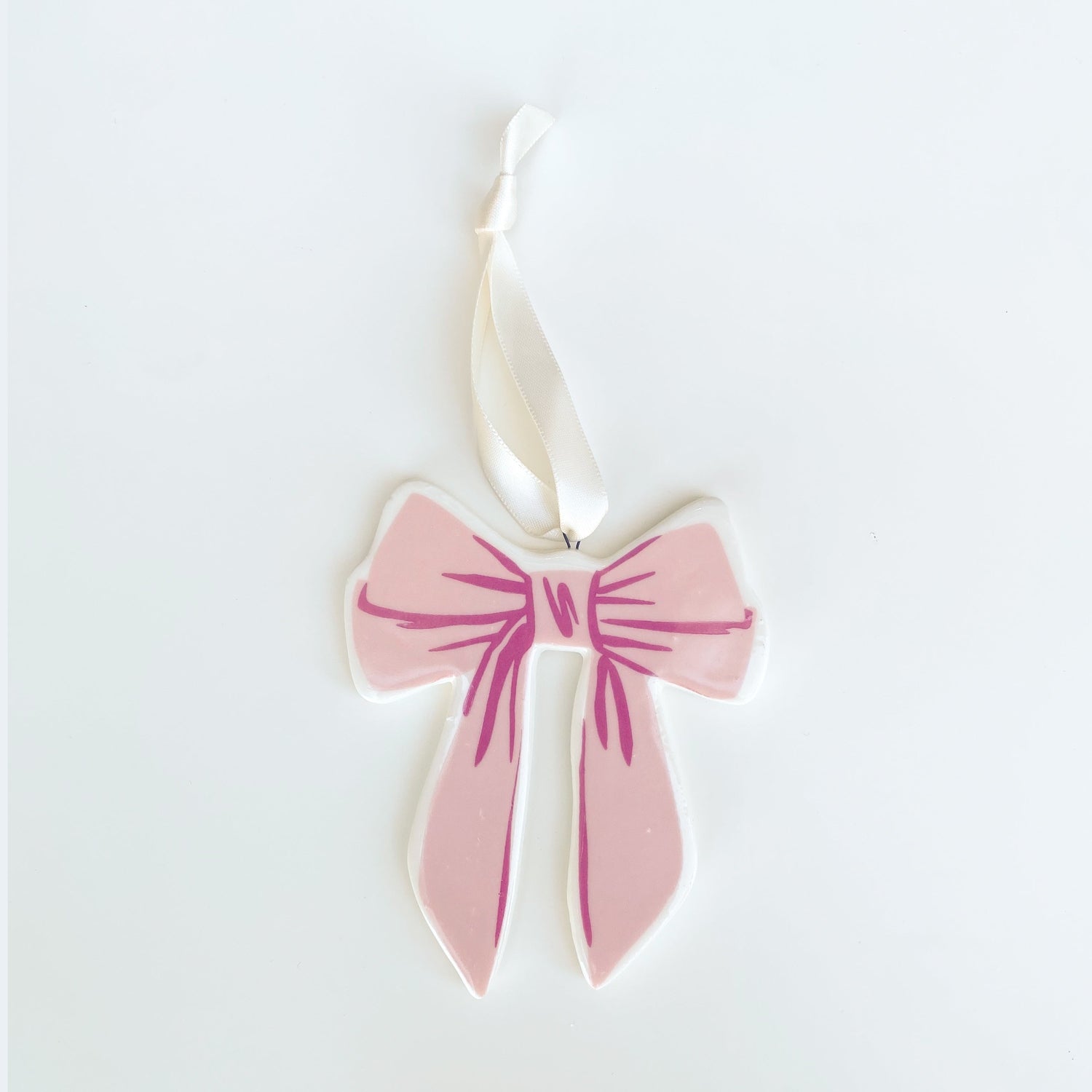 Ornament Bow Pink
