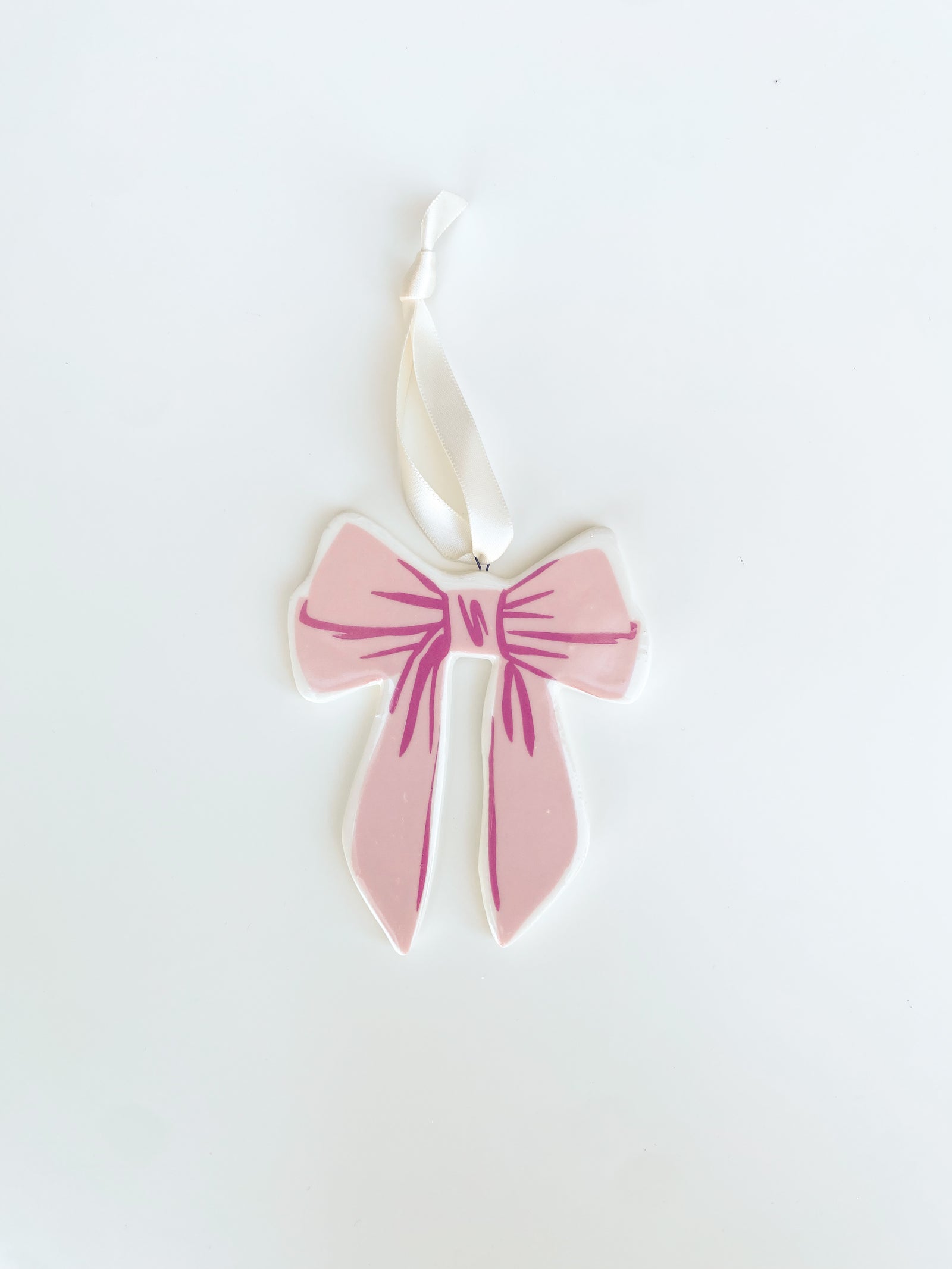 Ornament Bow Pink