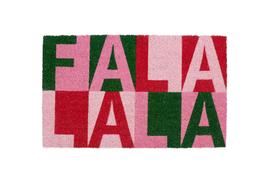 "FA-LA-LA" Doormat