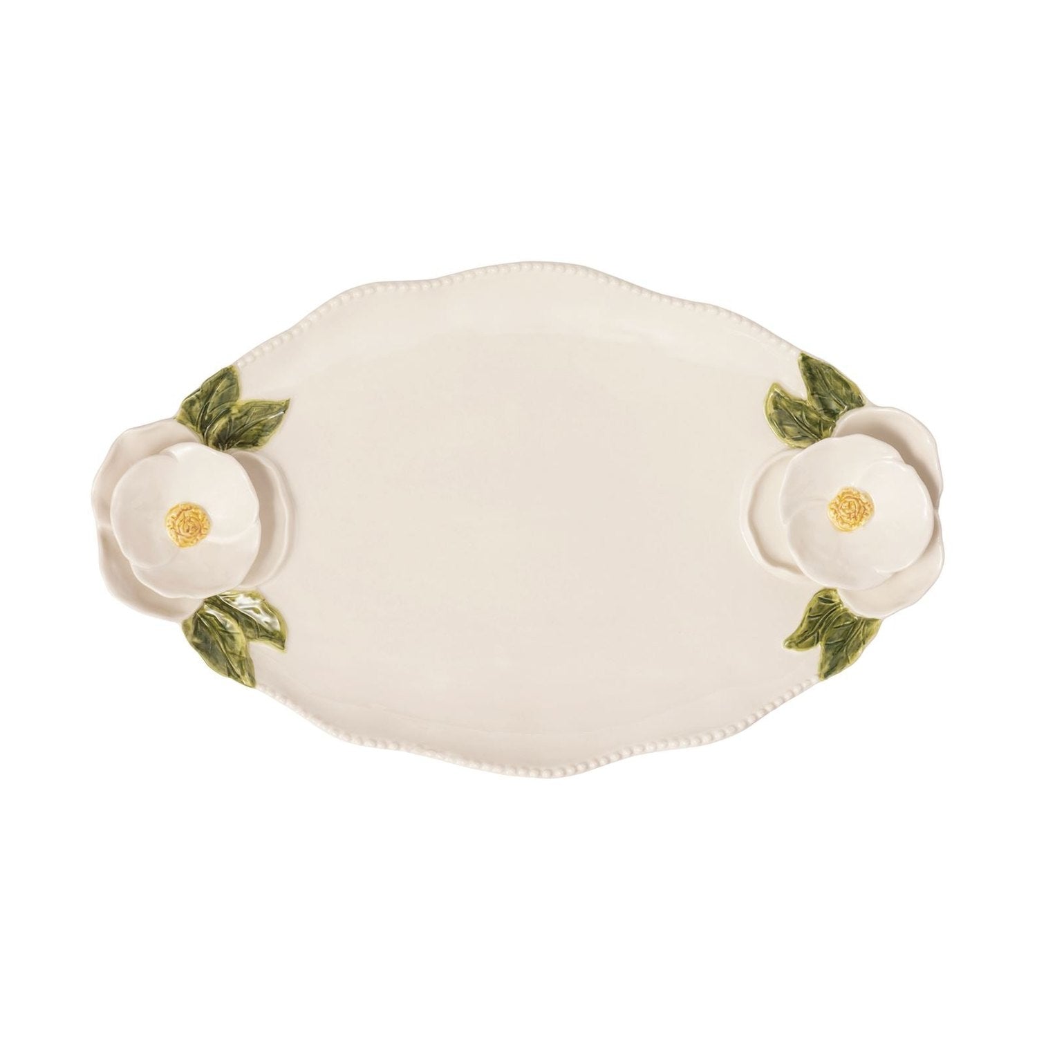 Flower Handle Platter