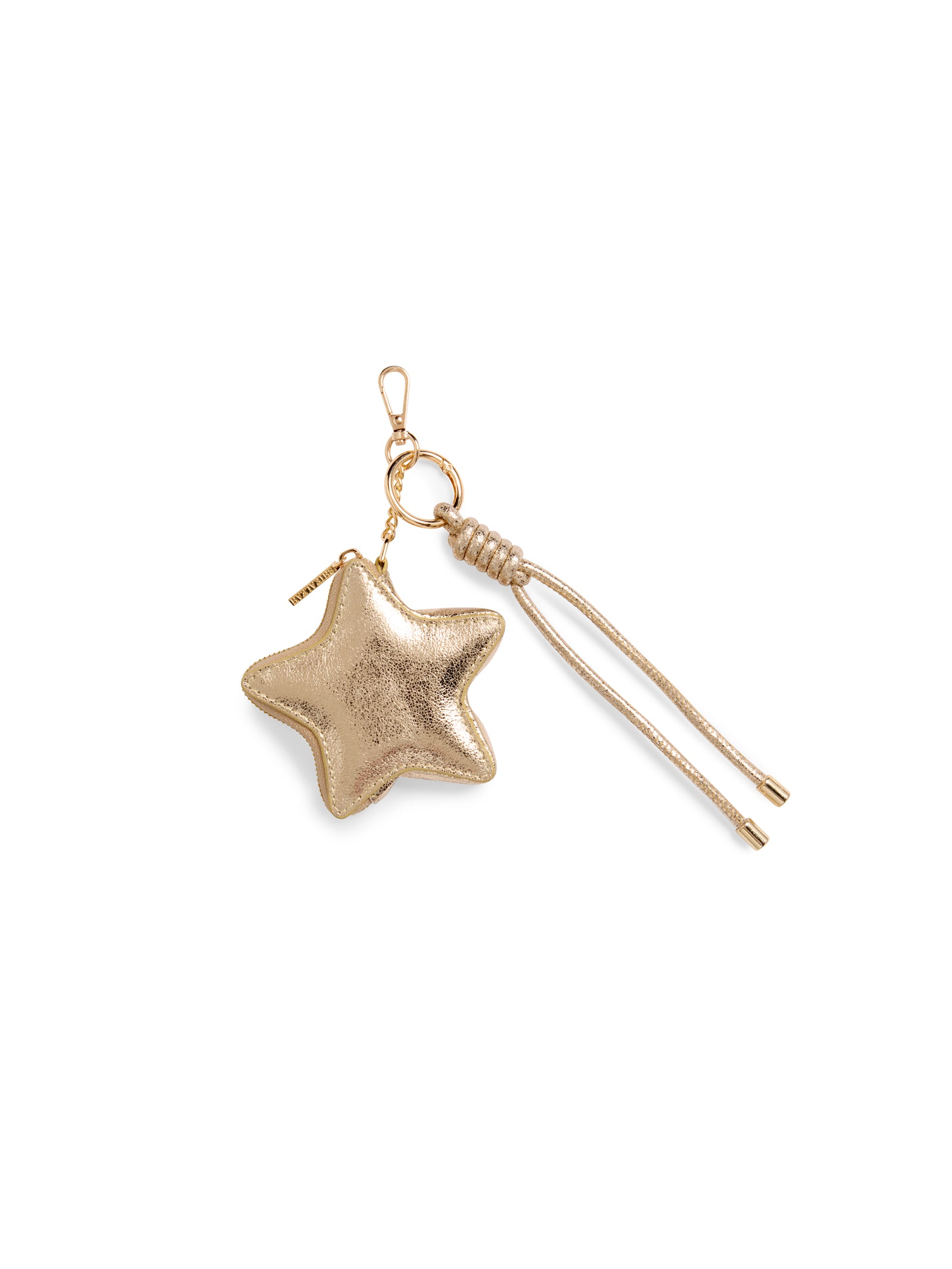 Star Pouch Bag Charm- Gold