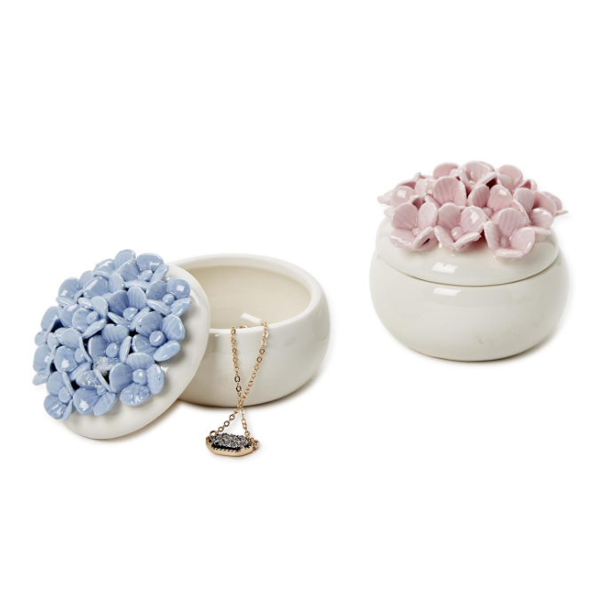 Hydrangea Jewelry Box