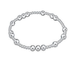 Hope Unwritten Sterling Silver Bead Bracelet
