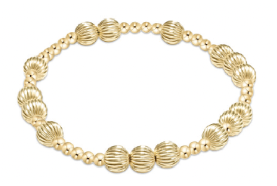 Hope Unwritten Dignity Bead Bracelet Gold