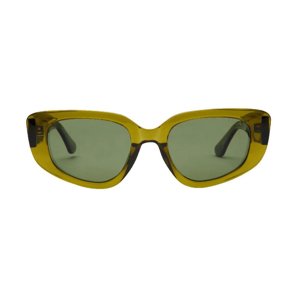 Audrey Sunglass- Olive/ Green