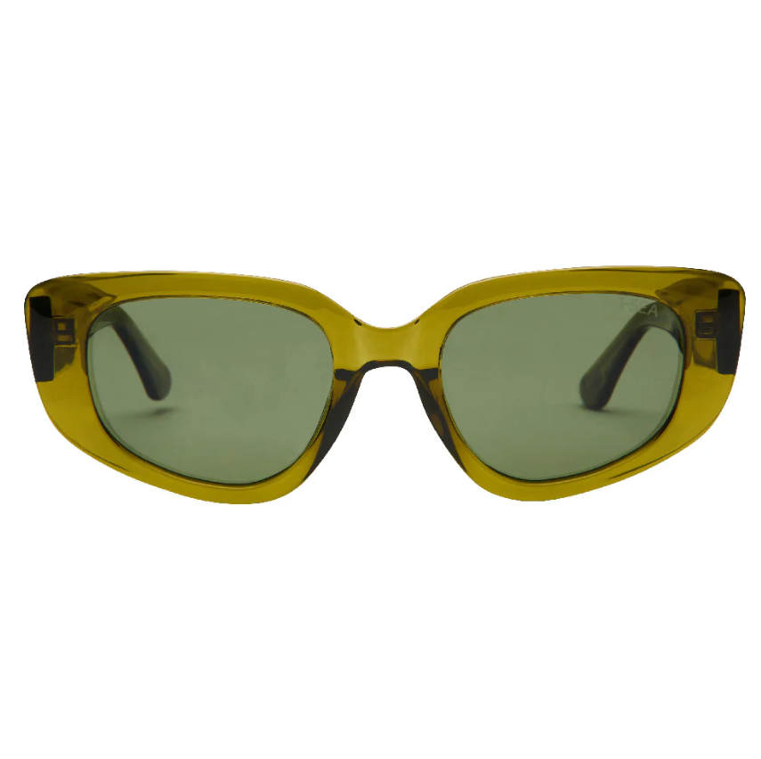 Audrey Sunglass- Olive/ Green