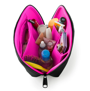 Neoprene Makeup Bag- Black