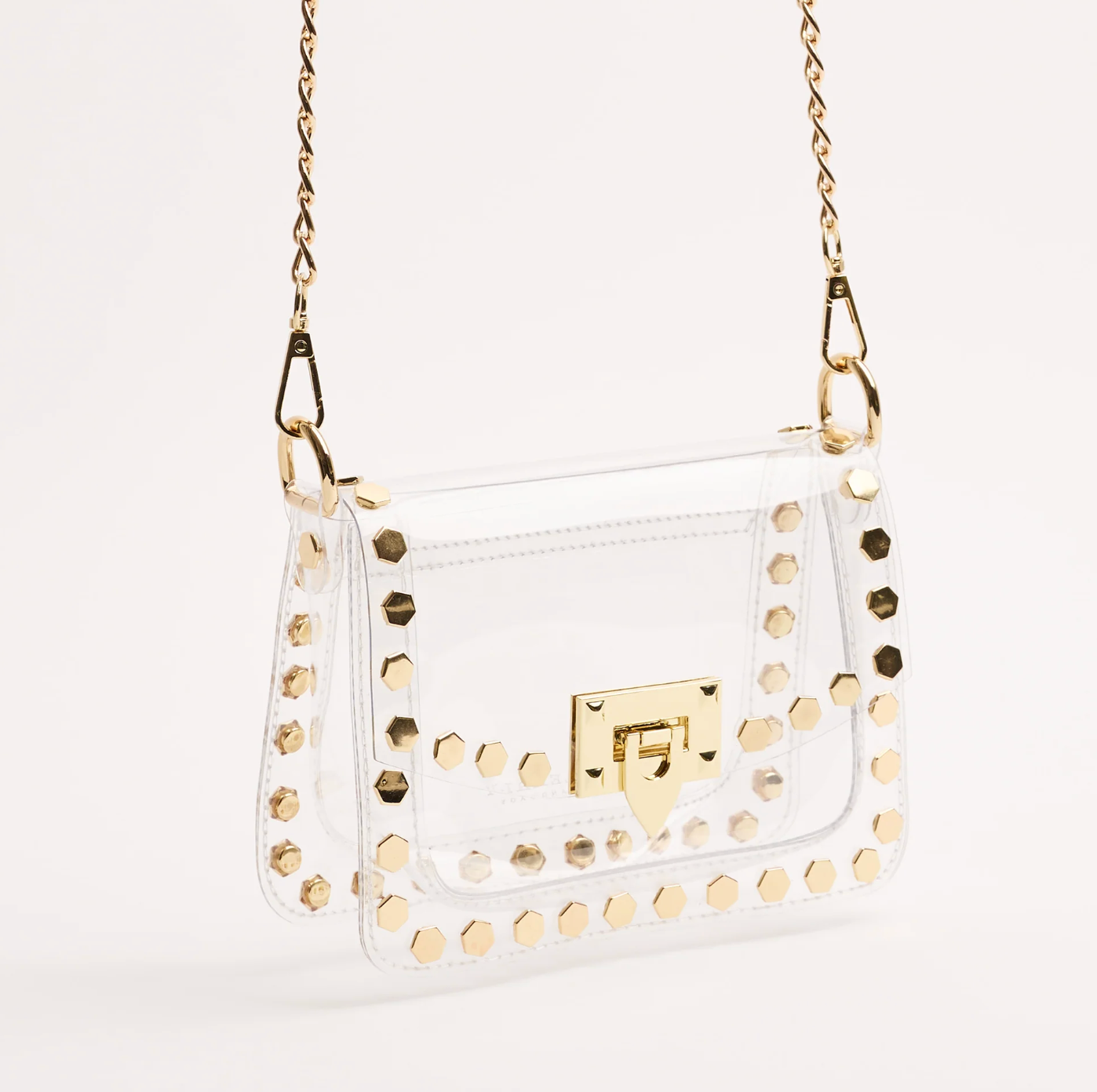 The Jackie in Gold Hexagon