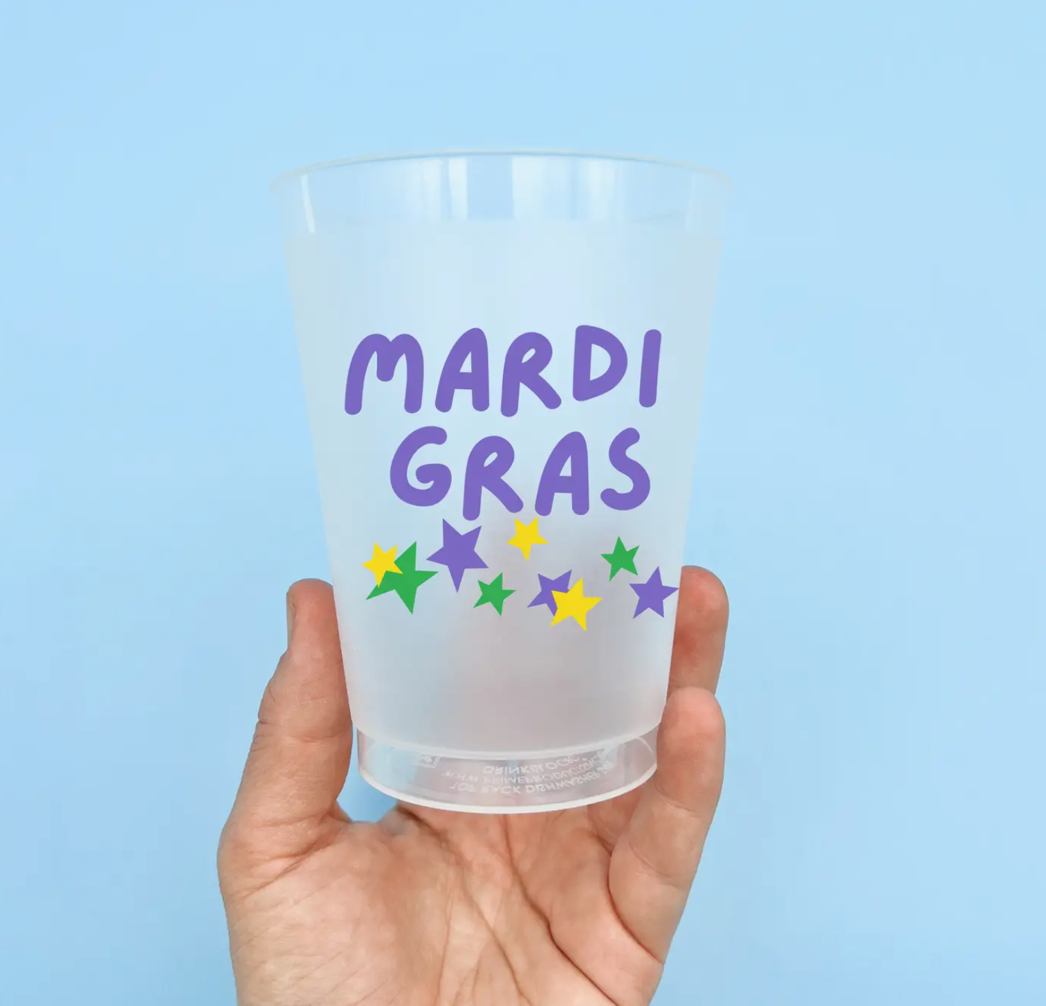 Mardi Gras Stars Party Cup Set-Carnival Parade Drinkware